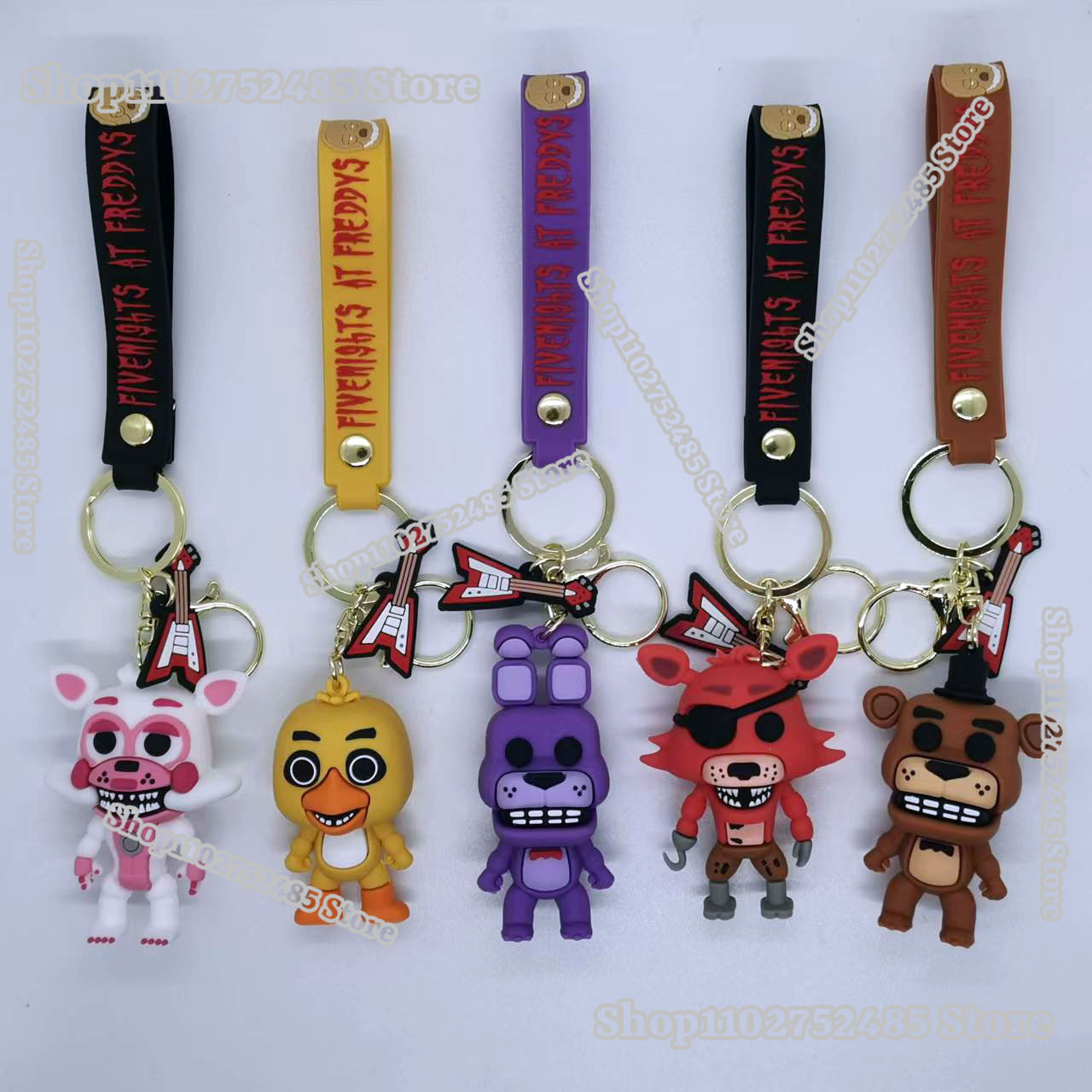 Car Accessories Oman - 5 adet Karikatür Anime FNAF Figür