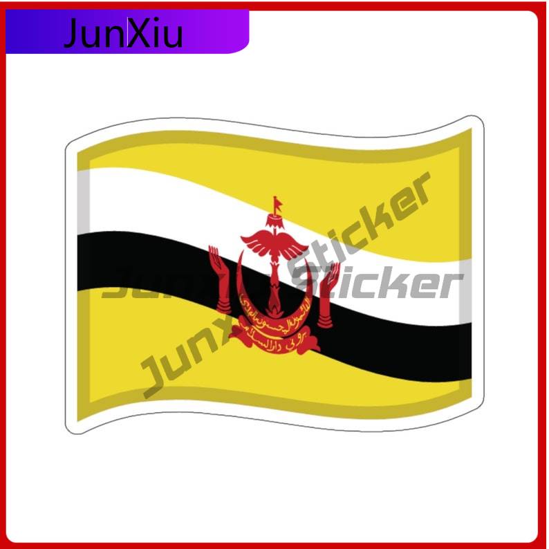 Car Accessories Brunei - Brunei Drift Bayrağı Çıkartması Brunei Etiket