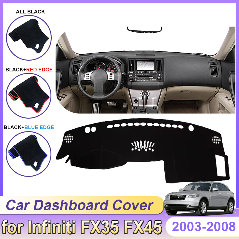 Infiniti FX35 FX45 2003 ~ 2008 - Car Anti-Slip Dashboard Mat incelemesi ve fiyatı