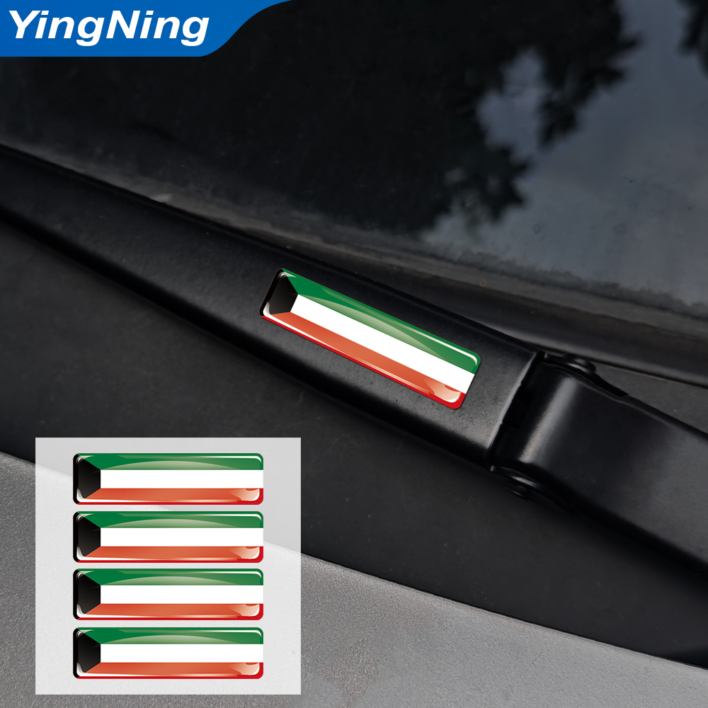 4 adet kuveyt bayrağı etiket e - Car Accessories Kuwait incelemesi ve fiyatı