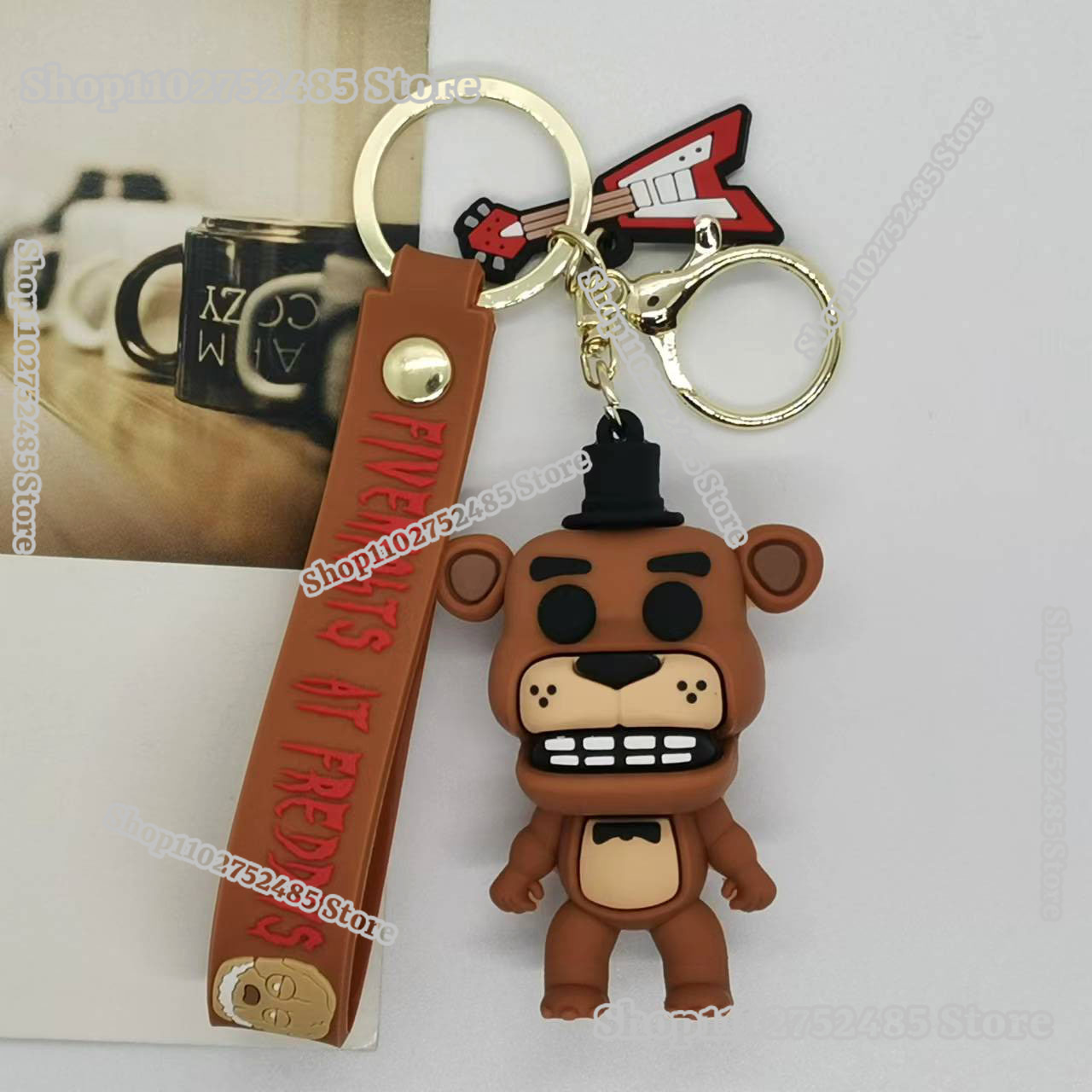 5 adet Karikatür Anime FNAF Fi - Car Accessories Oman incelemesi ve fiyatı
