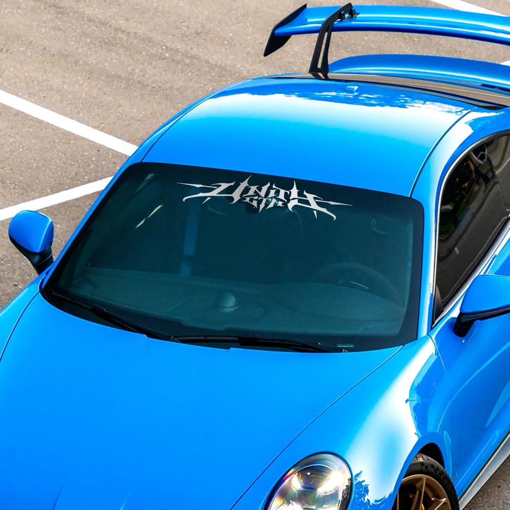 Araç ön camı afiş Sticker arka - Car Accessories Banner incelemesi ve fiyatı