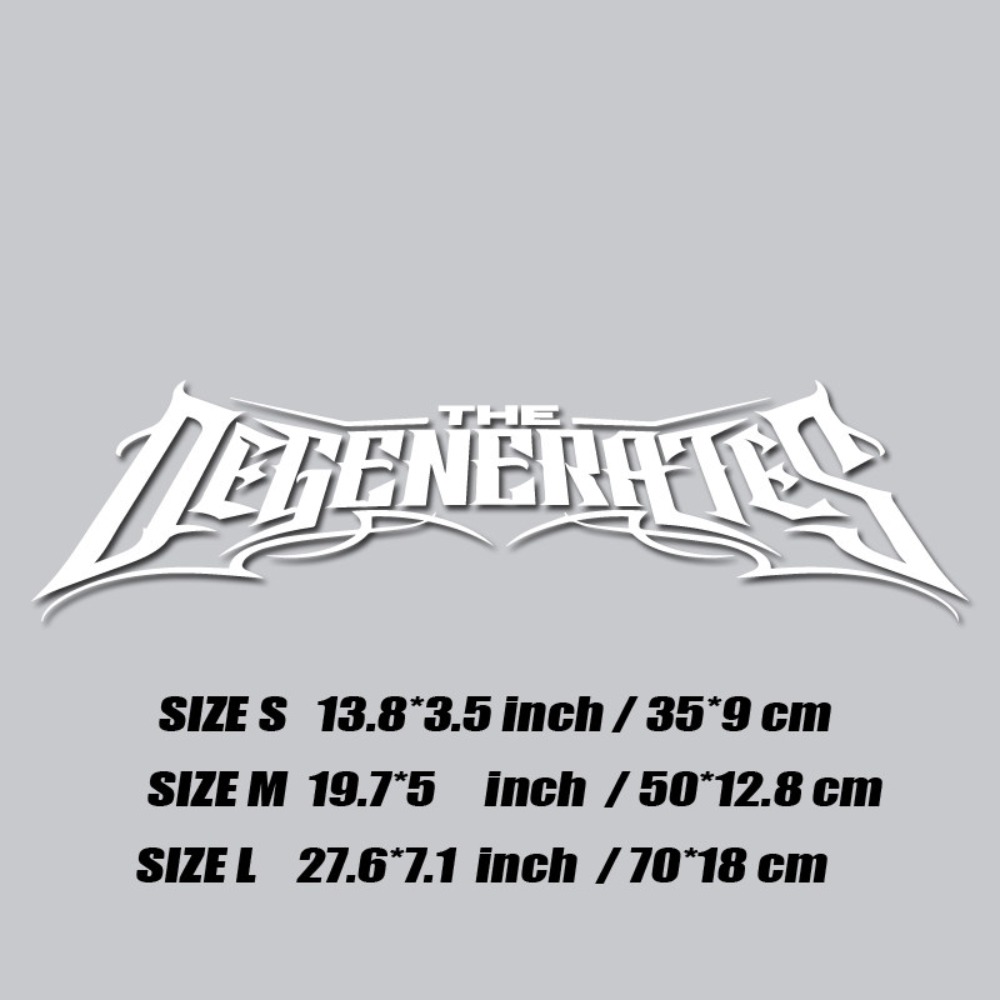 1 adet THE DEGENERATES JDM Spo - Car Accessories Banner incelemesi ve fiyatı